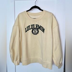 Lululemon Perfectly Oversized Crew Graphic